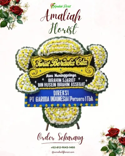 Papan Bunga Duka di Todopa